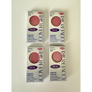 CoverGirl Magnetic Lipcolor Pot 445 Pink Chic Custom Compact Refill NIB